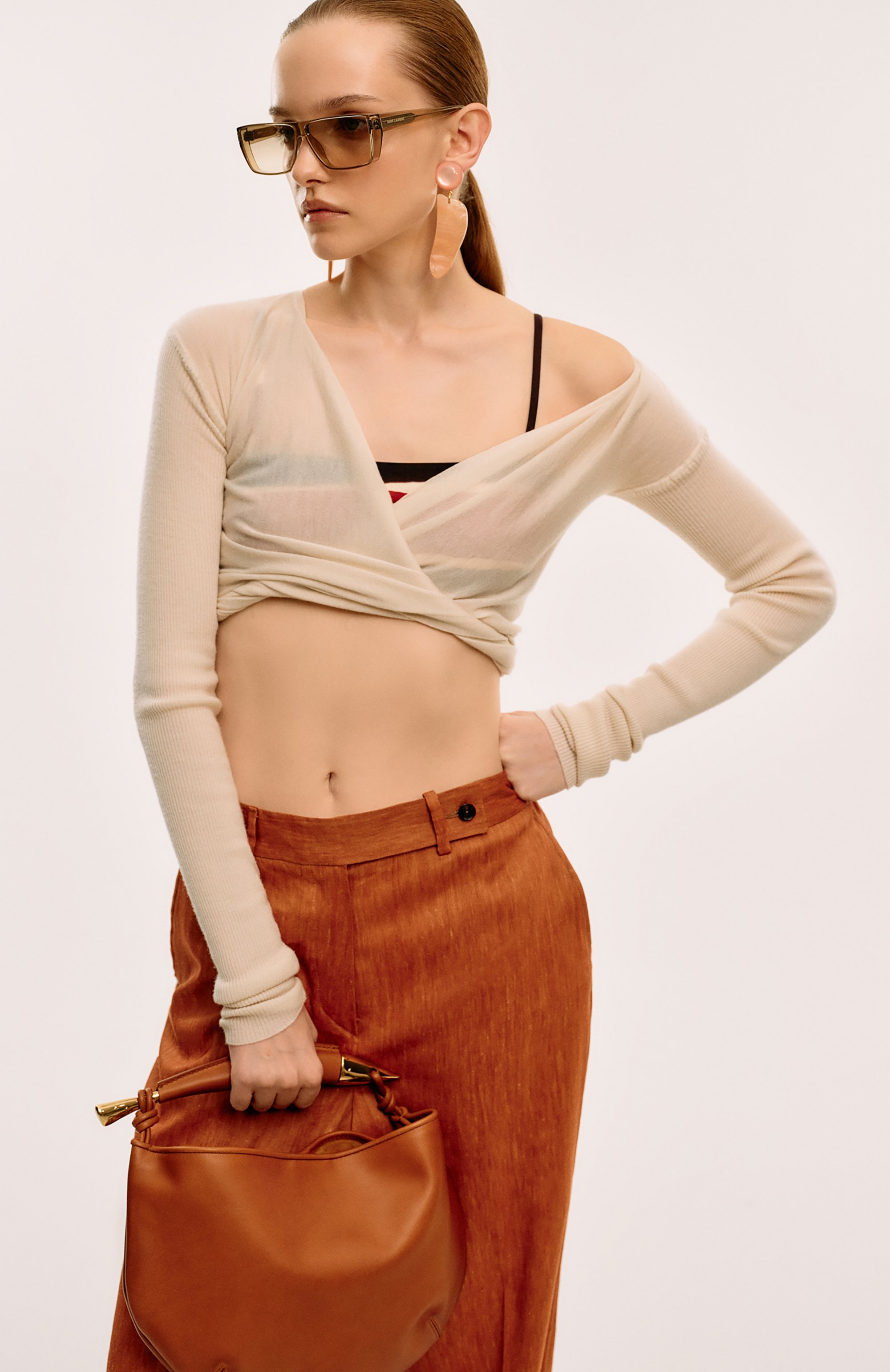 Бра-бандо KITON бордового цвета по цене 79150 руб., арт. D55777K0956F02, фото 4 Бра-бандо KITON, арт. D55777K0956F02, фото 4