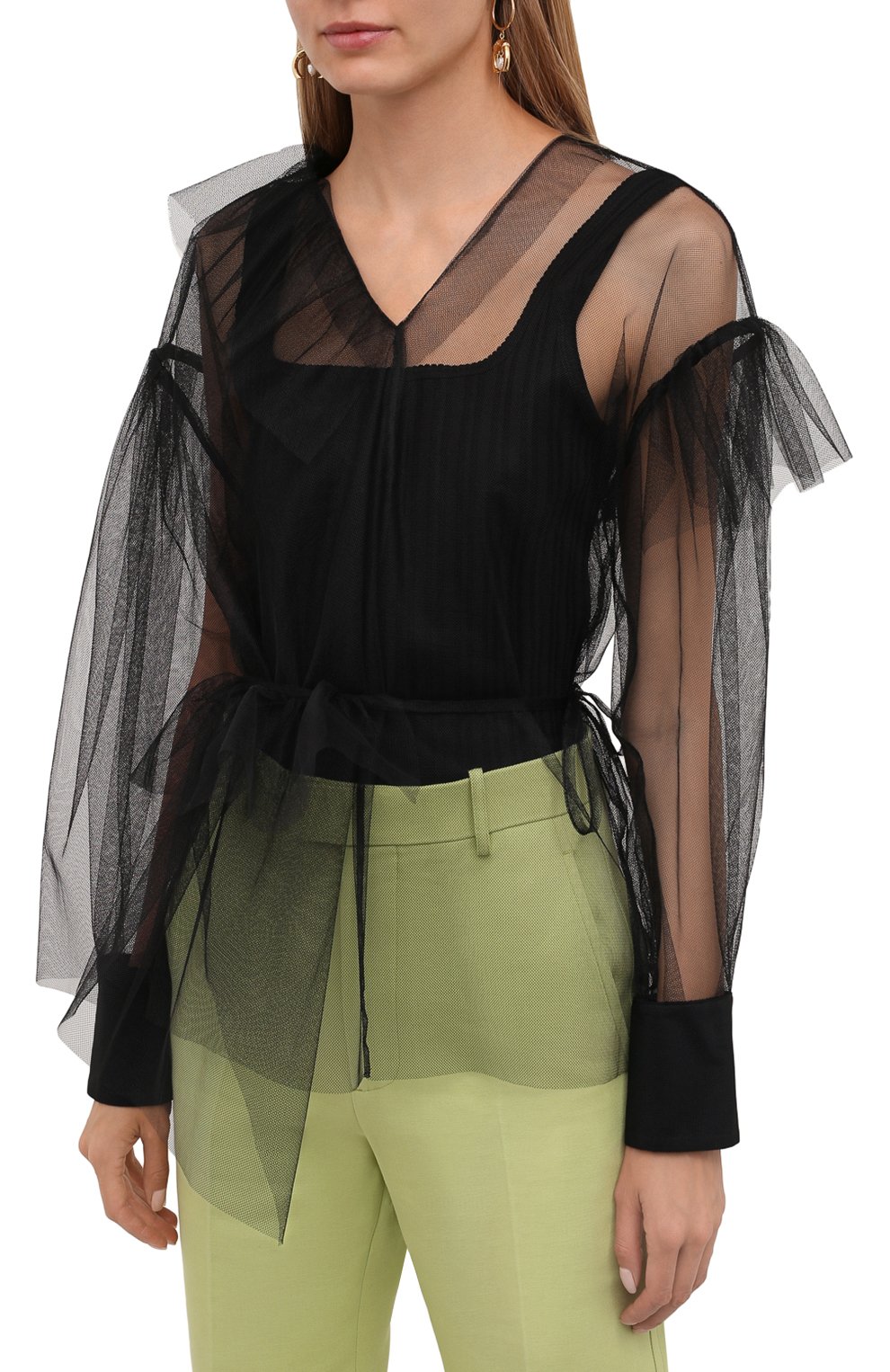 Блузка MSGM, арт. 3141MDM19 217626, фото 3