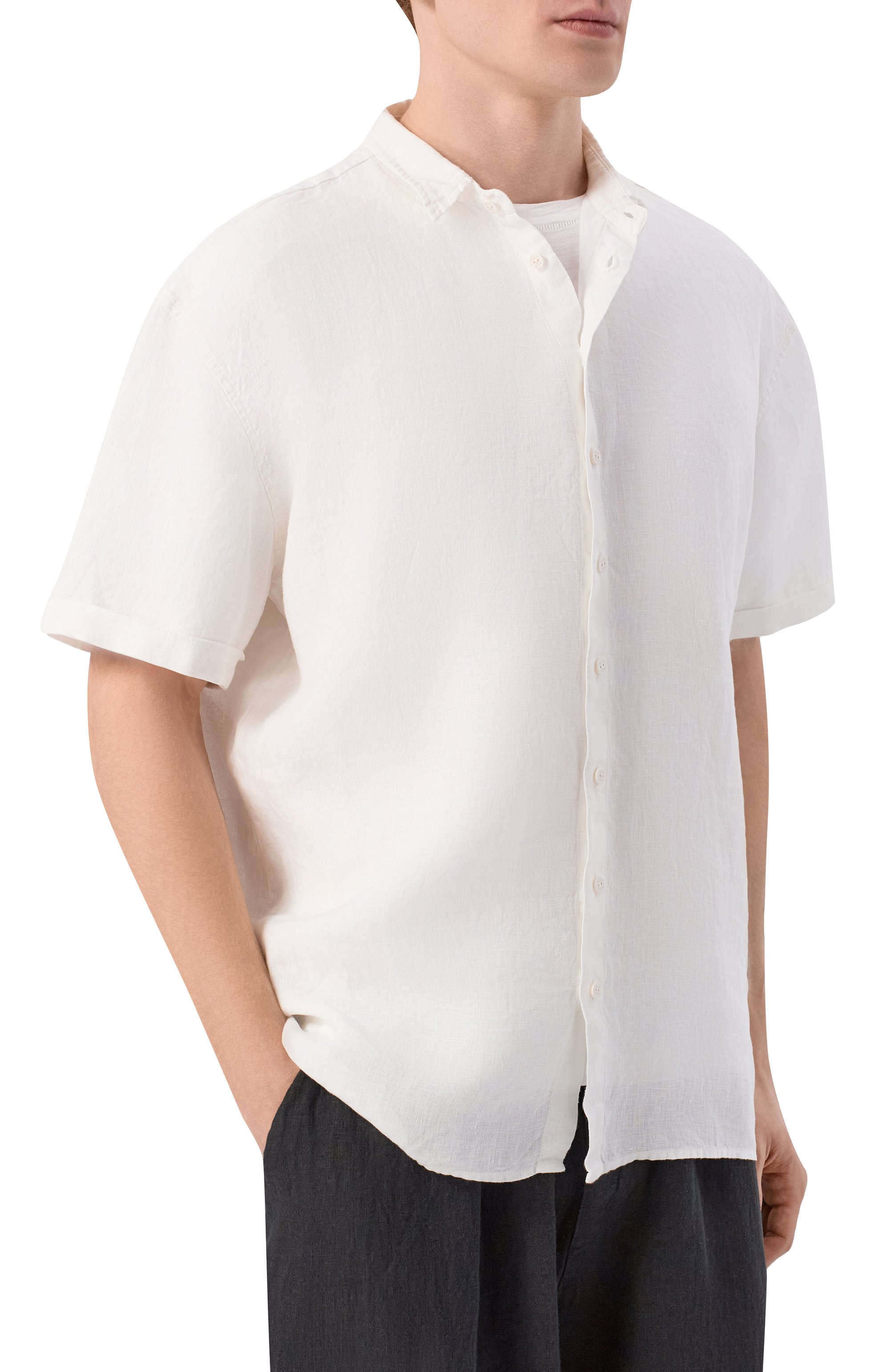 Льняная рубашка NEVER ENOUGH, арт. 2B6M513-492/MSH004 W094, фото 3