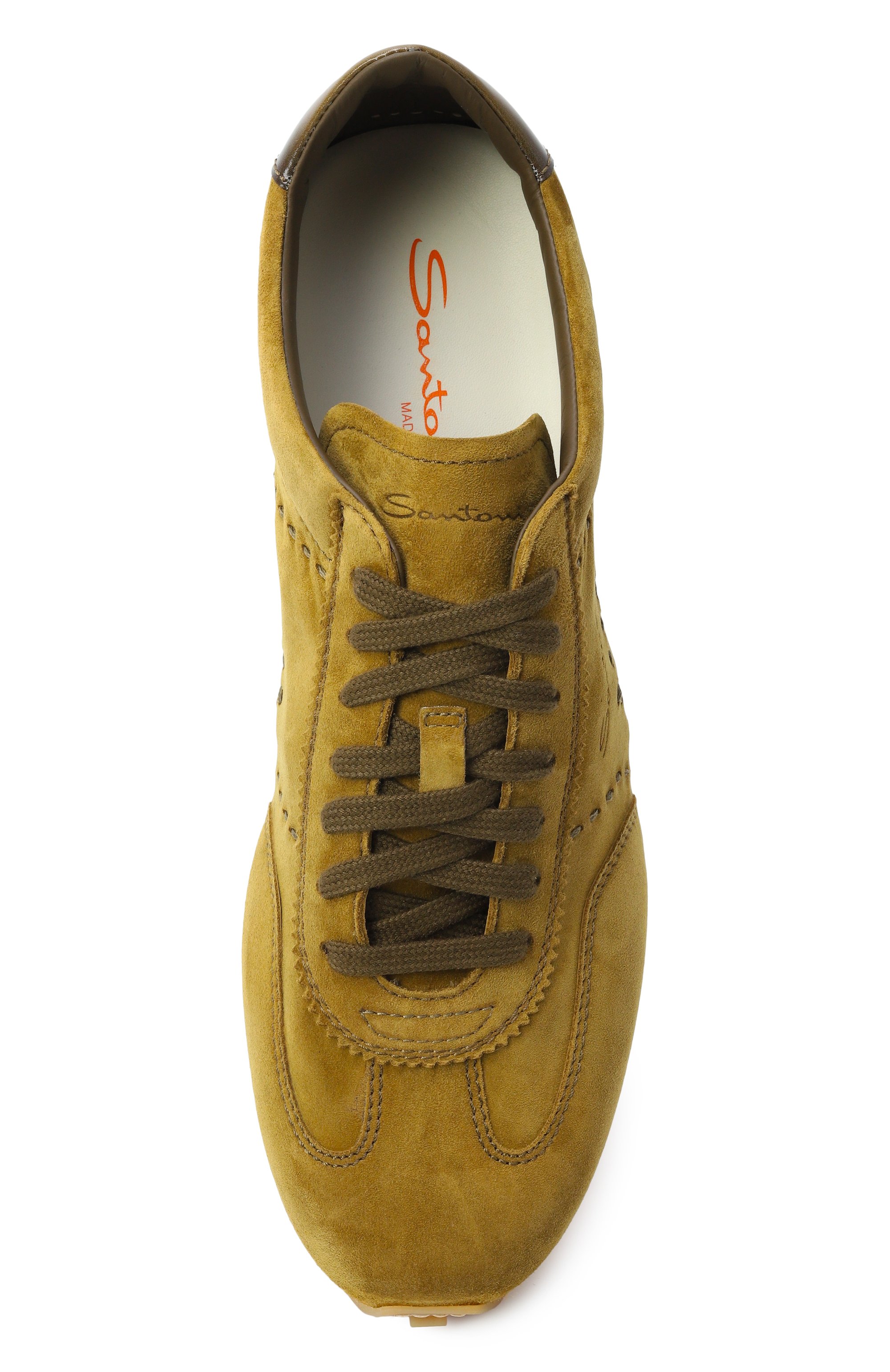 Замшевые кроссовки glove SANTONI, арт. MBGG22080BIFTKCS, фото 6