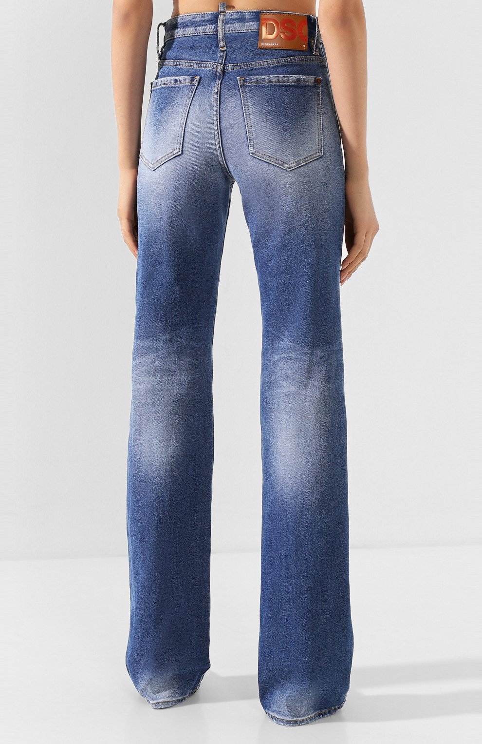 Джинсы DSQUARED2 синего цвета по цене 49950 руб., арт. S75LB0310/S30662, фото 4 Джинсы DSQUARED2, арт. S75LB0310/S30662, фото 4