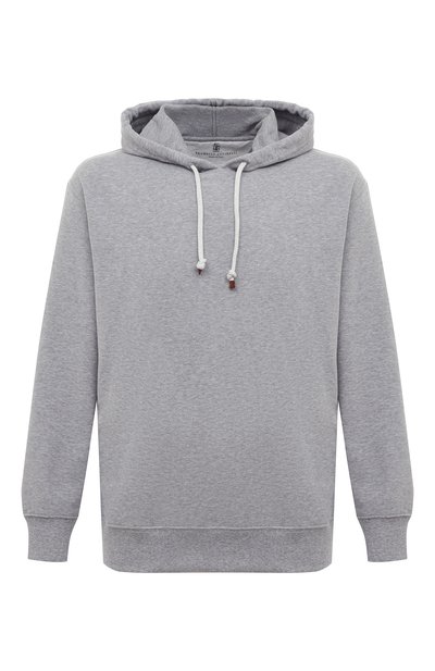 Хлопковое худи BRUNELLO CUCINELLI, арт. MTU143450, фото 1