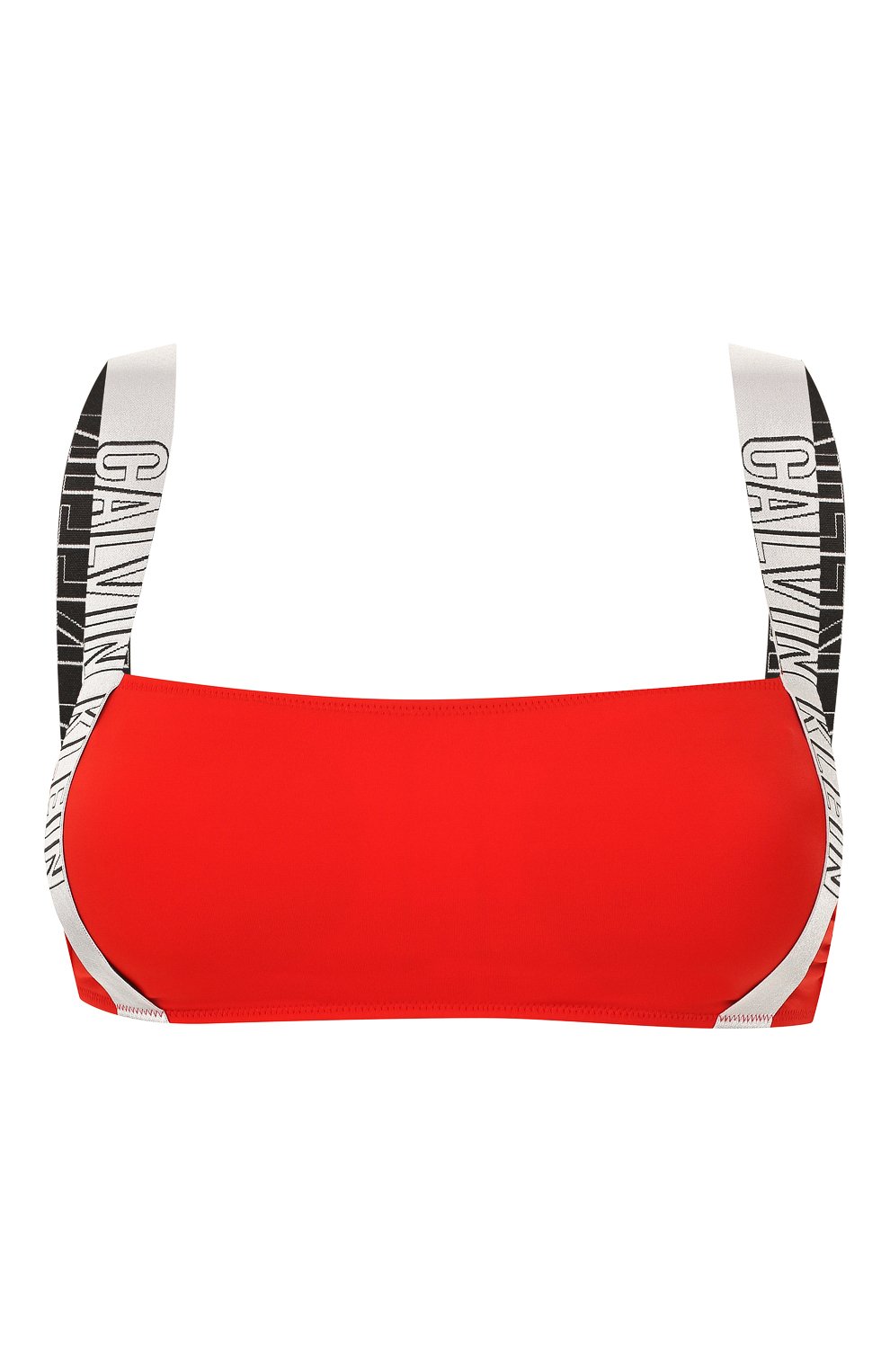 Бра-топ CALVIN KLEIN красного цвета по цене 5630 руб., арт. KW0KW00816, фото 1 Бра-топ CALVIN KLEIN, арт. KW0KW00816, фото 1