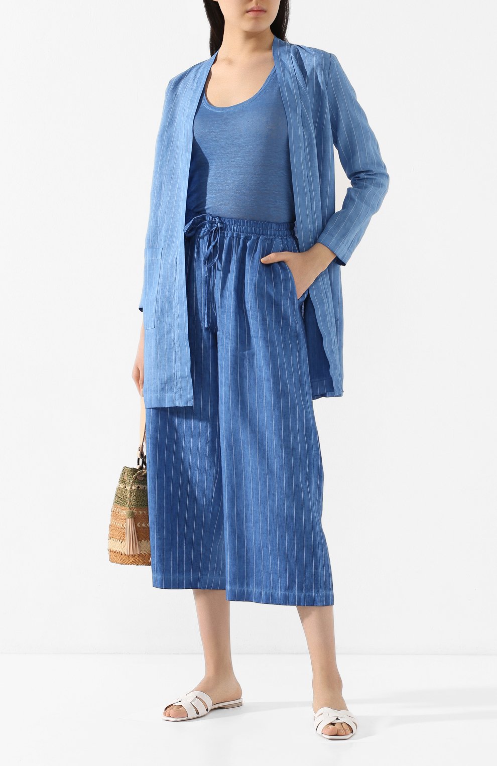 Льняные кюлоты 120% LINO, арт. R0W2325/F804/S00, фото 2