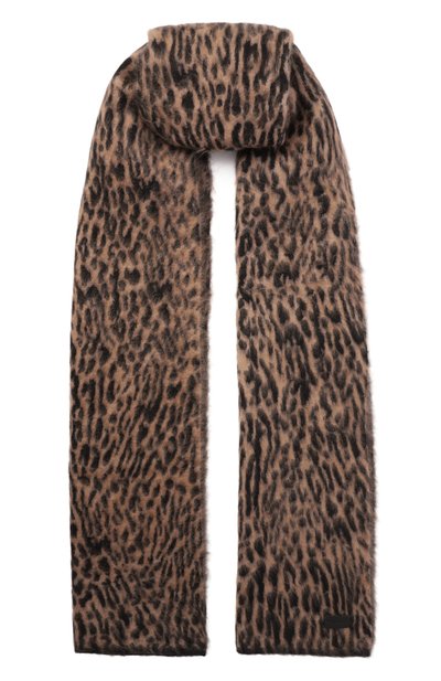 Женский шерстяной шарф SAINT LAURENT, арт. 801972/3YQ31