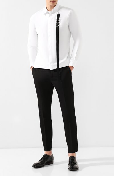 Кожаные дерби OFFICINE CREATIVE черного цвета по цене 57850 руб., арт. EM0RY/001/CANY0N, фото 2 Кожаные дерби OFFICINE CREATIVE, арт. EM0RY/001/CANY0N, фото 2