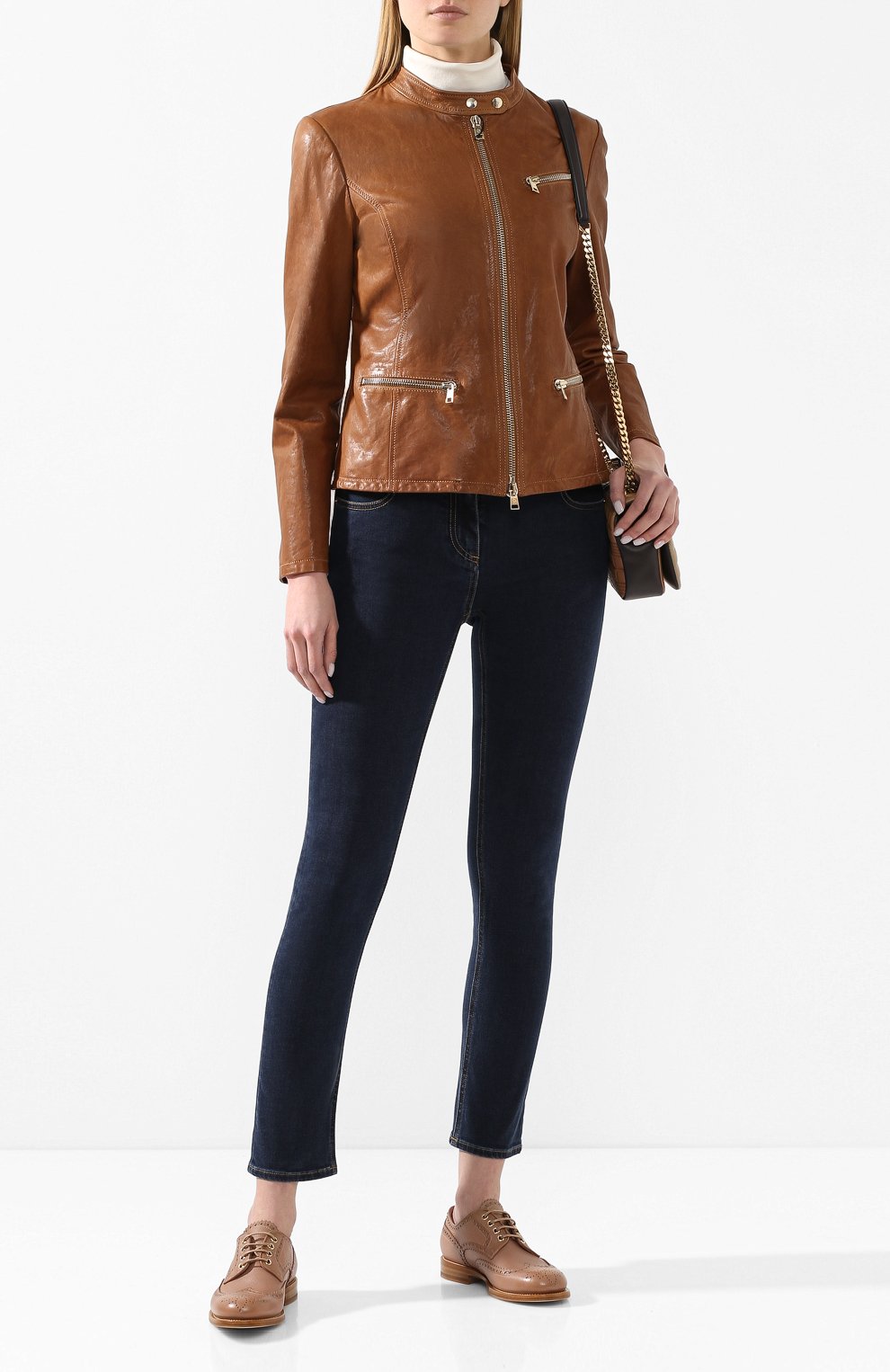 Кожаная куртка GIORGIO ARMANI, арт. 5AB01P/5AP08, фото 2