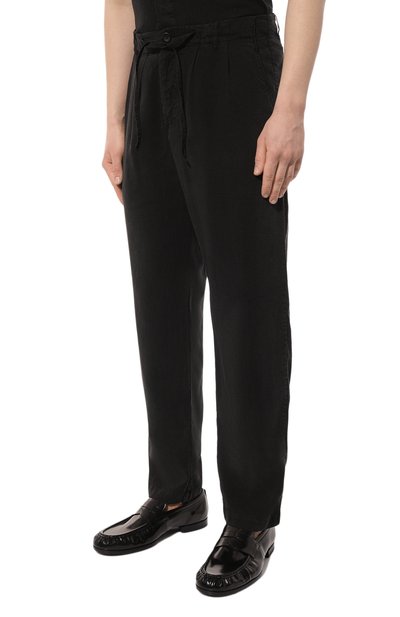 Брюки из шелка и льна HANNES ROETHER, арт. PA21PER.600, фото 3