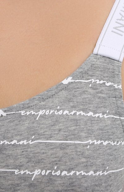 Хлопковый топ EMPORIO ARMANI, арт. 164319/1P219, фото 5