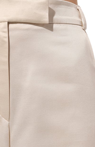 Брюки из вискозы и шерсти PERVERT кремового цвета по цене 45000 руб., арт. PE24/PA01/36-08, фото 5 Брюки из вискозы и шерсти PERVERT, арт. PE24/PA01/36-08, фото 5