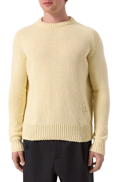 Свитер из хлопка и шерсти JIL SANDER, арт. J47GP0191-J15442, фото 3