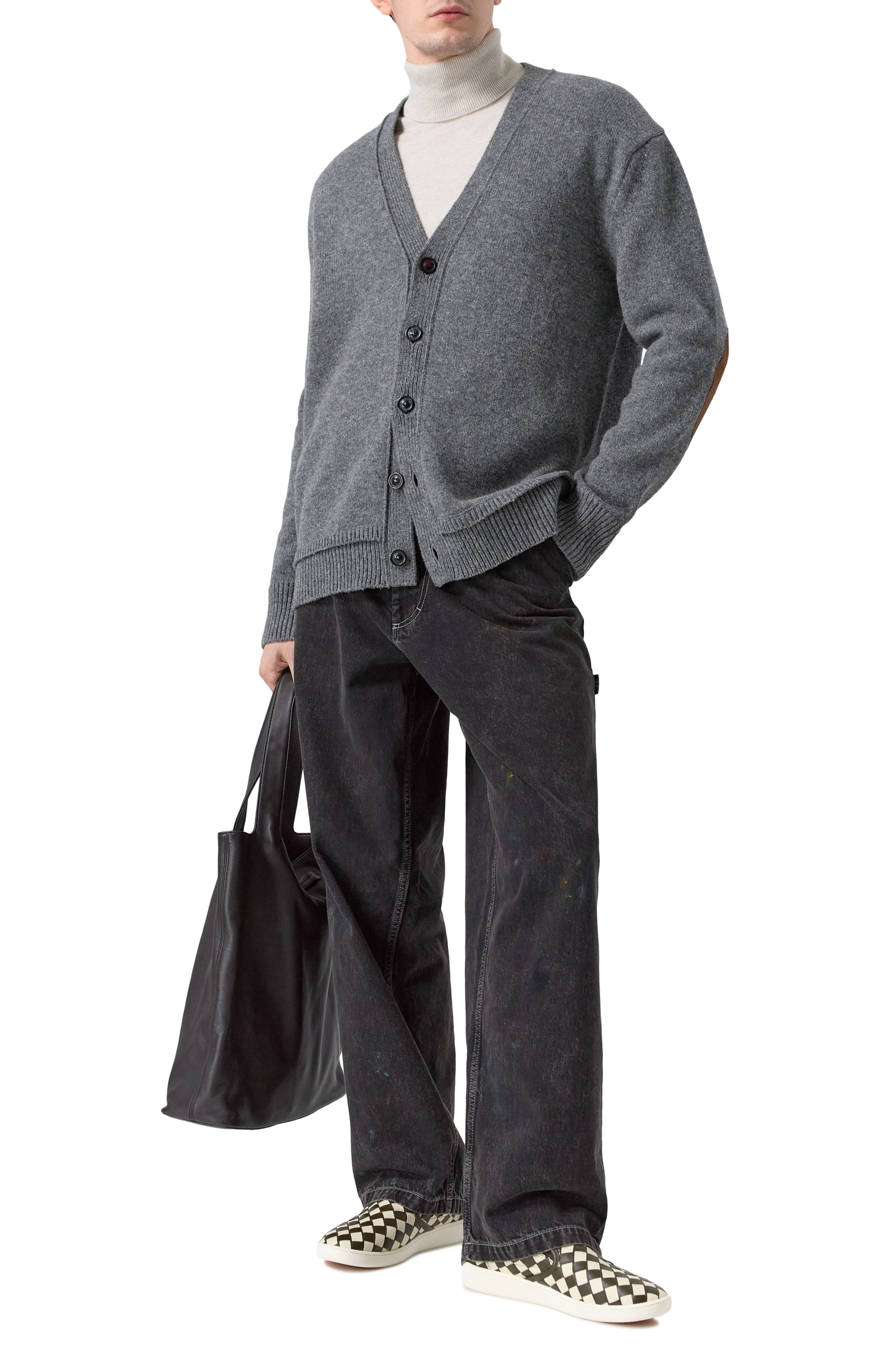 Кожаные слипоны sawyer BOTTEGA VENETA разноцветного цвета по цене 122000 руб., арт. 775320/V3HB4, фото 2 Кожаные слипоны sawyer BOTTEGA VENETA, арт. 775320/V3HB4, фото 2