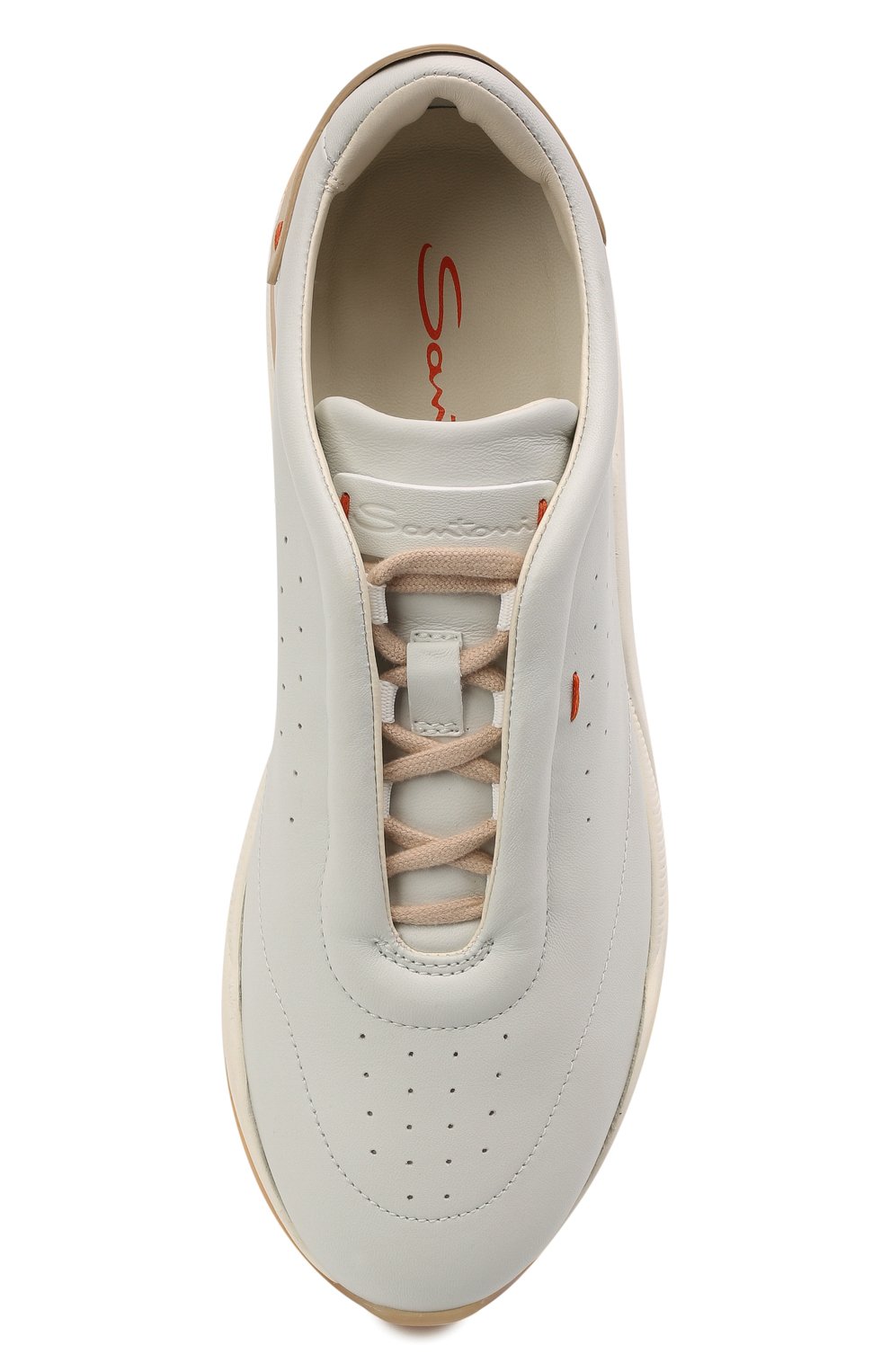 Кожаные кроссовки SANTONI, арт. WBIM60970BTTTESSI20, фото 6