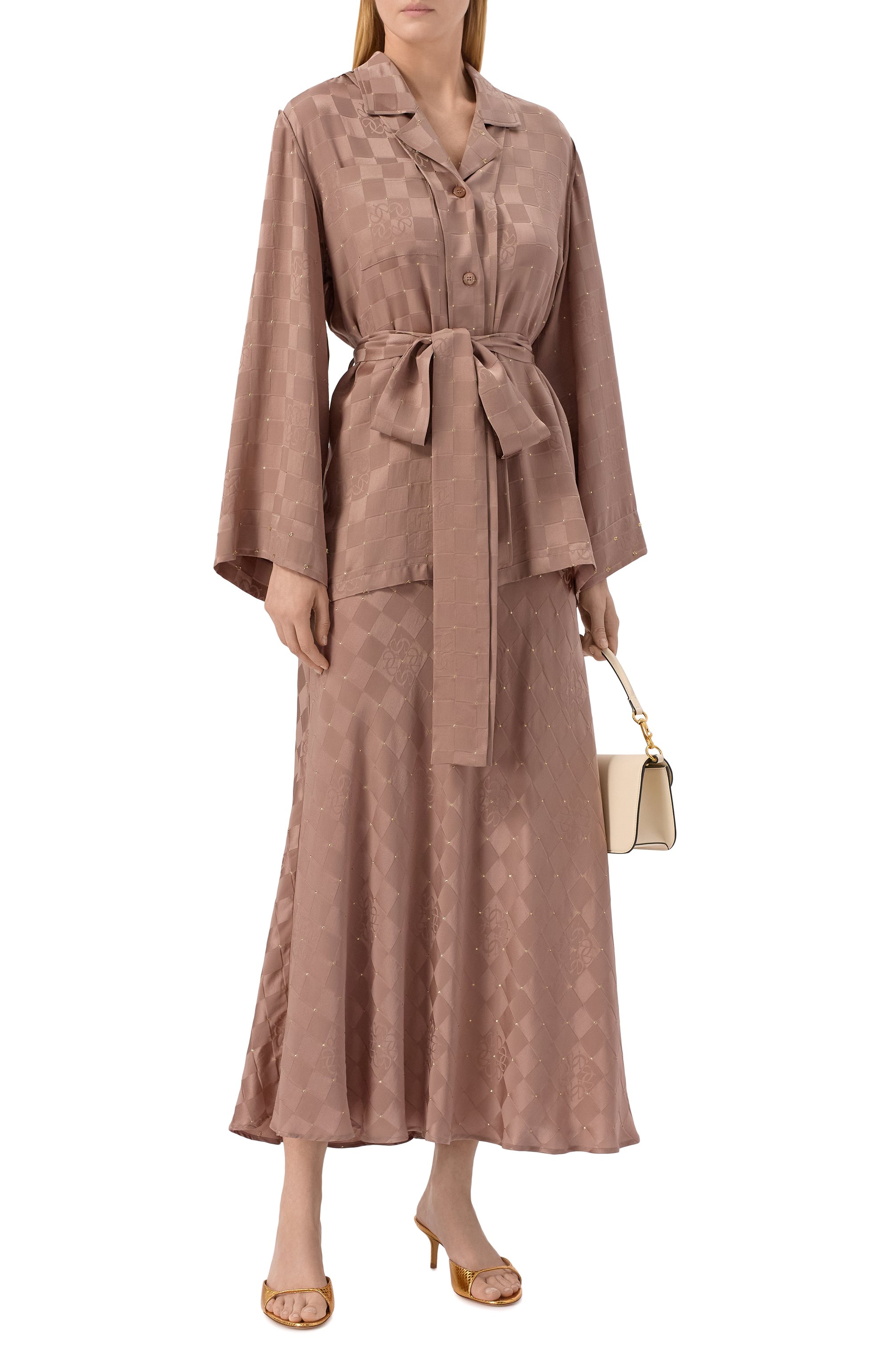 Шелковая рубашка ELIE SAAB, арт. SH147NRC26/VI007, фото 2