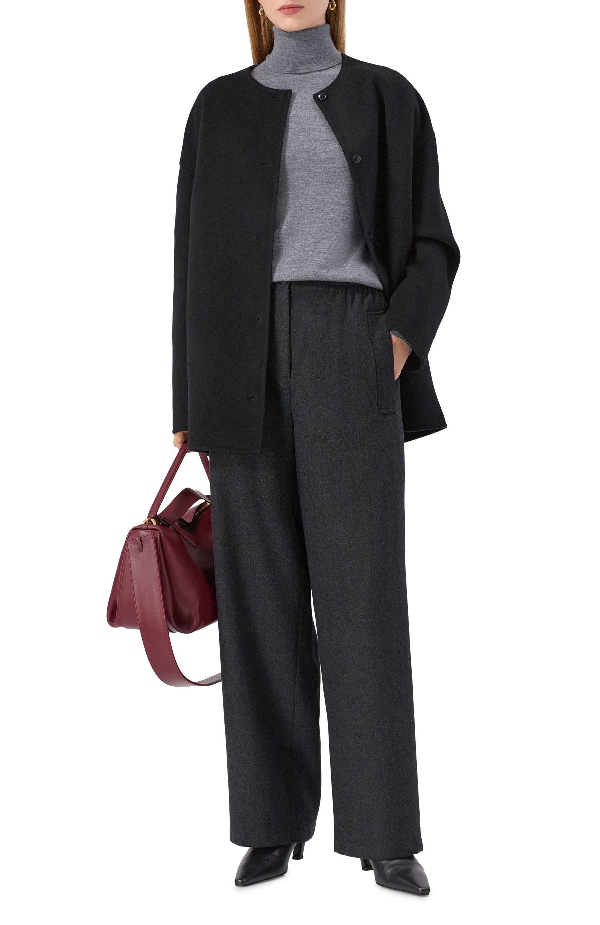 Шерстяные брюки LE17SEPTEMBRE, арт. LS2579PT002ECH, фото 2