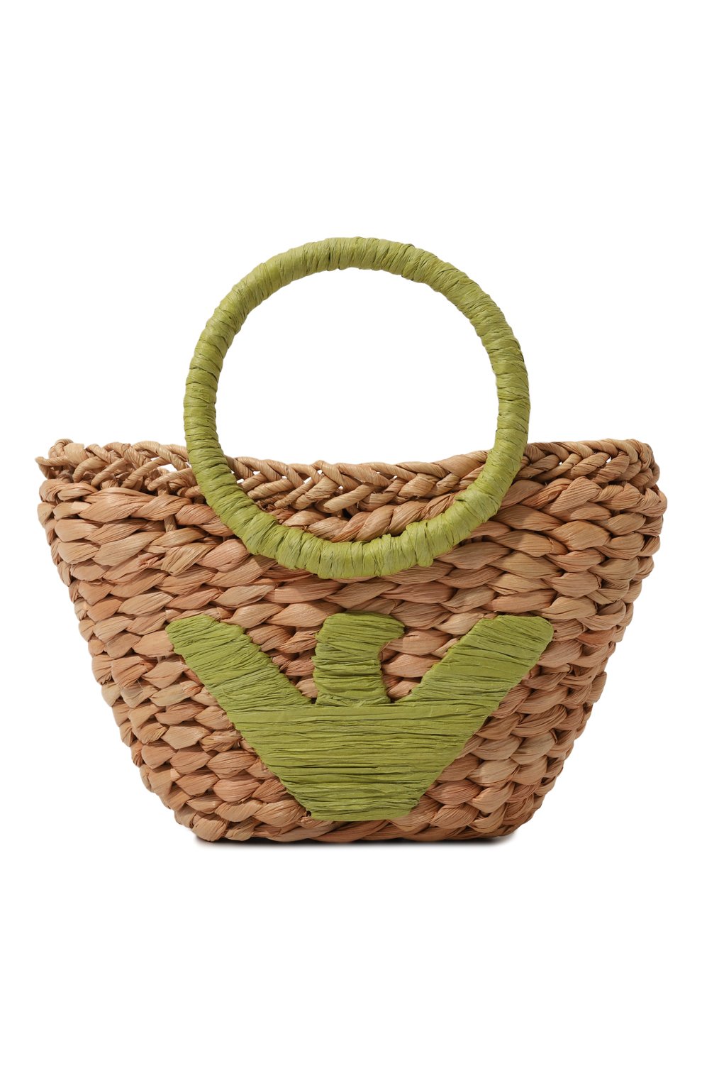 Сумка EMPORIO ARMANI бежевого цвета по цене 16500 руб., арт. 392561/4R573, фото 1 Сумка EMPORIO ARMANI, арт. 392561/4R573, фото 1