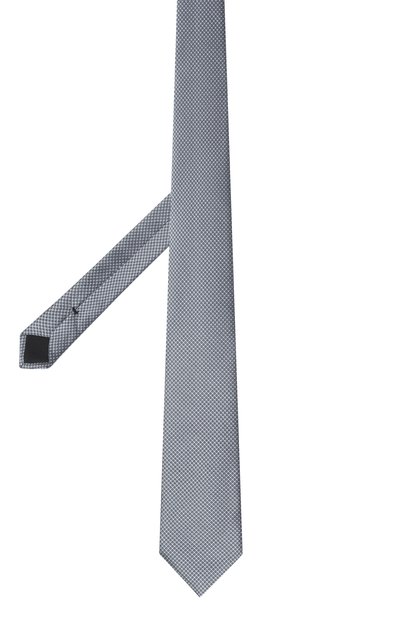 Галстук BOSS темно-серого цвета по цене 8995 руб., арт. 50531987, фото 3 Галстук BOSS, арт. 50531987, фото 3