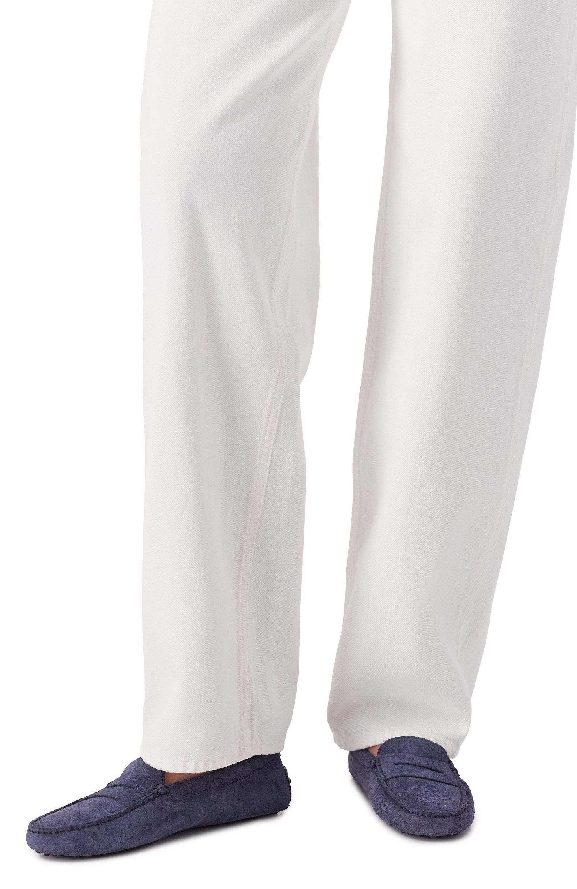 Замшевые мокасины gommino TOD’S синего цвета по цене 69700 руб., арт. XXW00G00010/RE0, фото 3 Замшевые мокасины gommino TOD’S, арт. XXW00G00010/RE0, фото 3