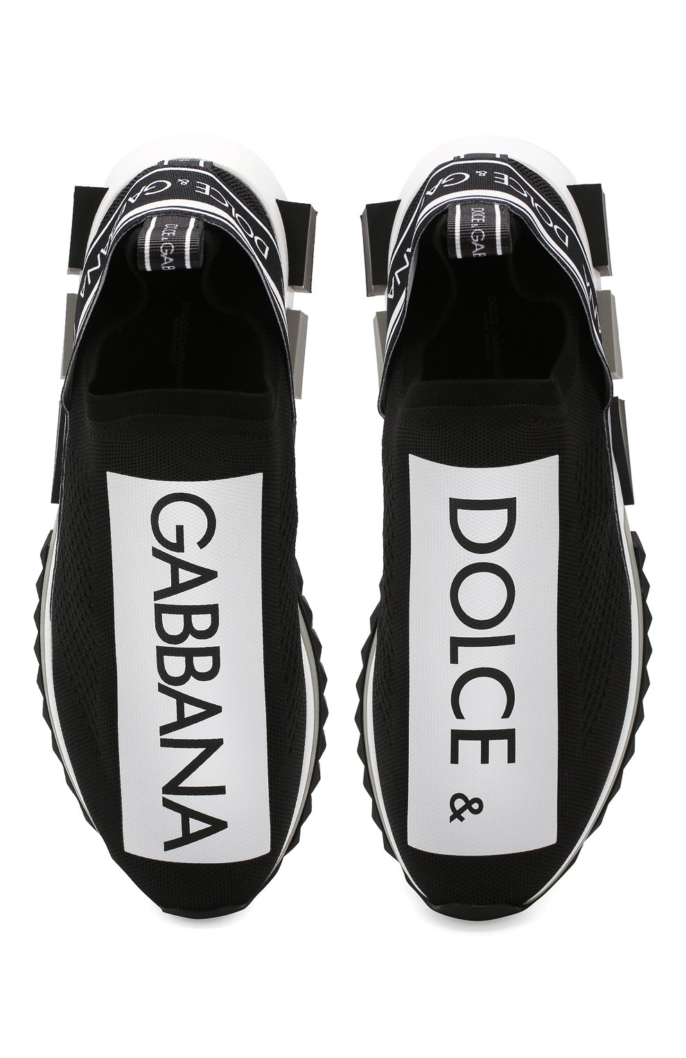 Текстильные кроссовки sorrento DOLCE & GABBANA, арт. CS1713/AH677, фото 5