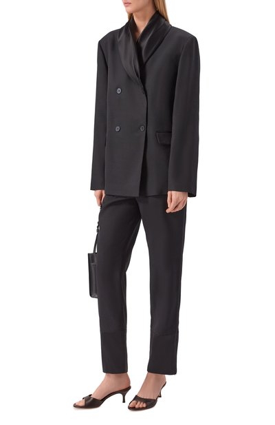 Жакет из вискозы и шерсти LOULOU DE SAISON, арт. JIHA, фото 2