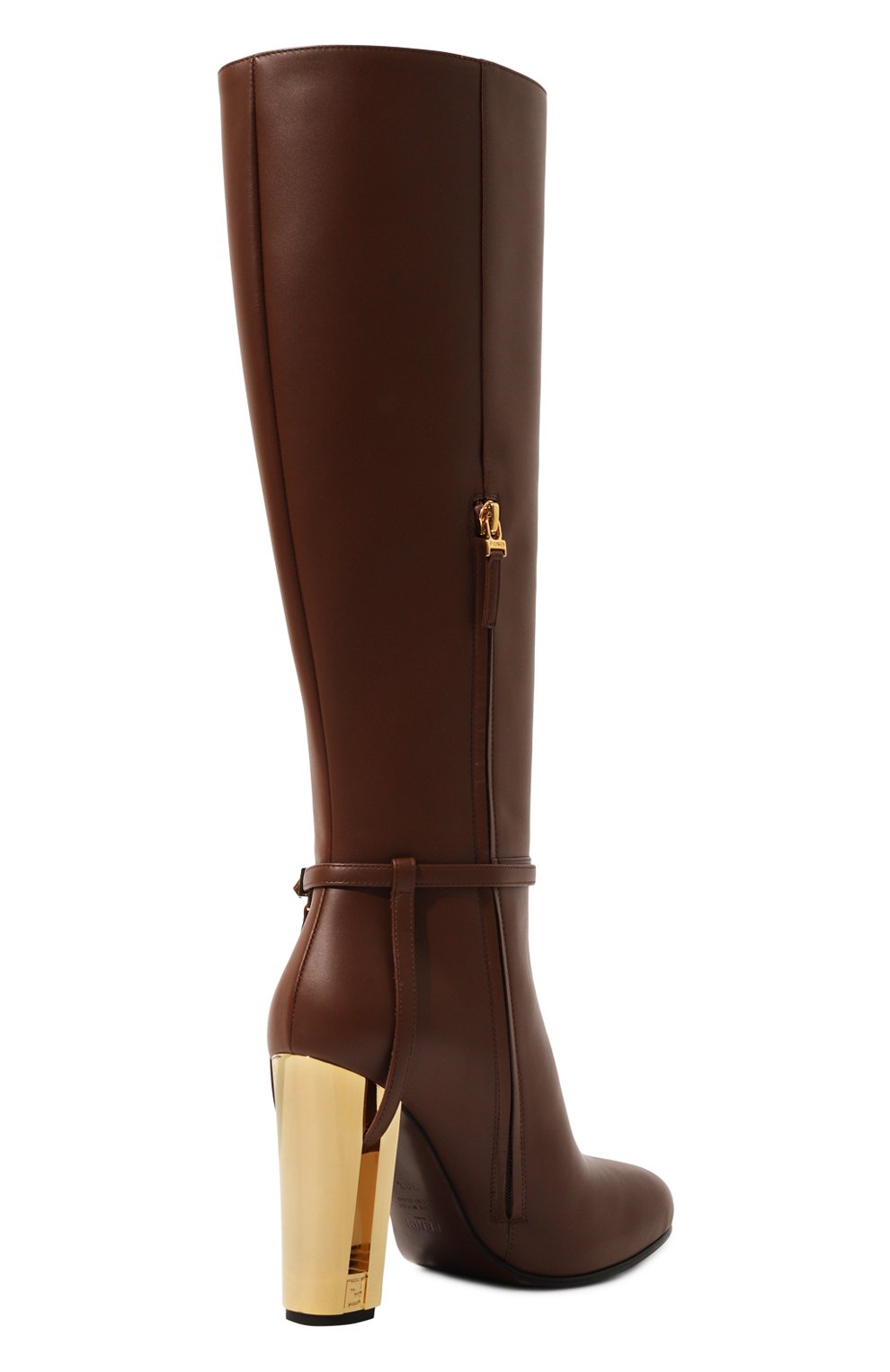 Кожаные сапоги delfina FENDI, арт. 8W8440 NA7, фото 5