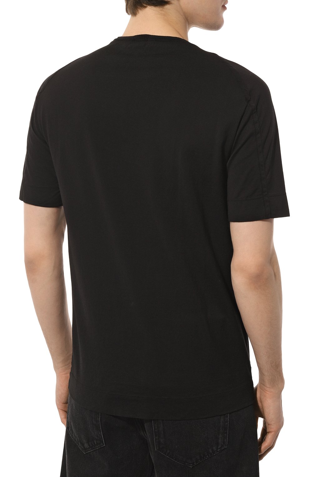 Футболка из хлопка и льна TRANSIT, арт. CFUTRT1360, фото 4