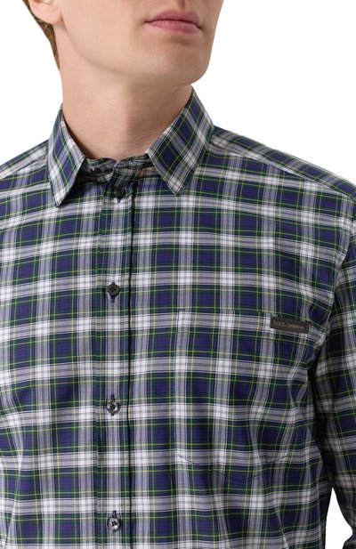 Хлопковая рубашка DOLCE & GABBANA, арт. G5JZ9T/FQ5M5, фото 5