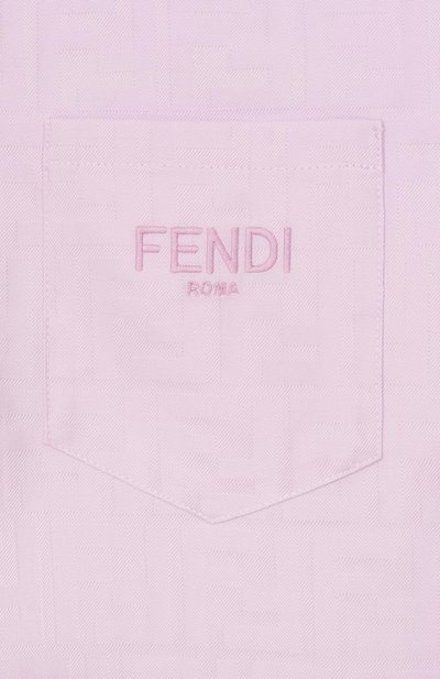 Хлопковое платье FENDI, арт. JFB852/AS64/3A-6A, фото 3