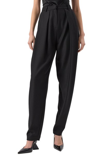 Шерстяные брюки MAGDA BUTRYM черного цвета по цене 159500 руб., арт. 105820, фото 3 Шерстяные брюки MAGDA BUTRYM, арт. 105820, фото 3