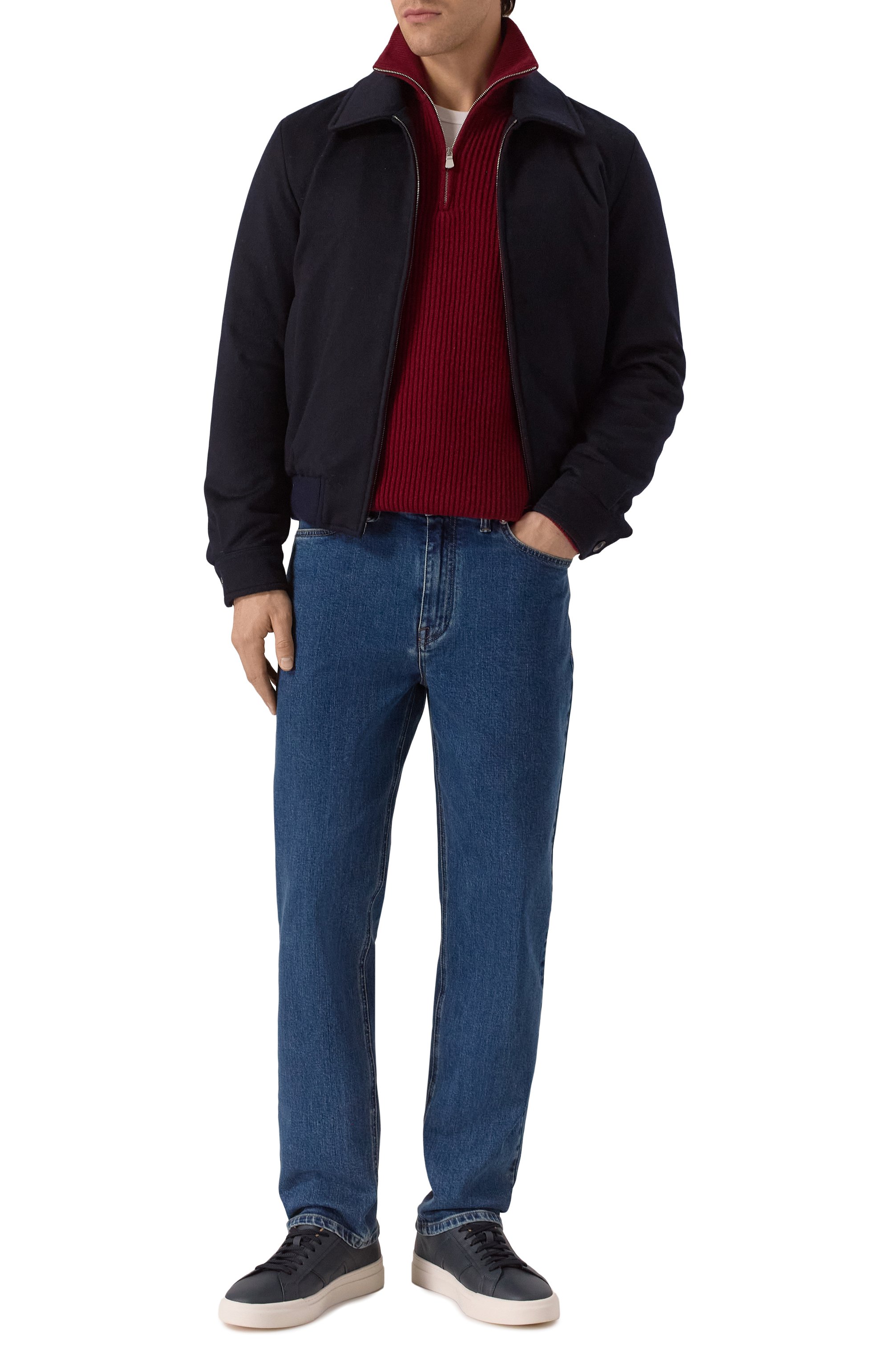 Шерстяной свитер ANDREA CAMPAGNA, арт. M5625-6141, фото 2