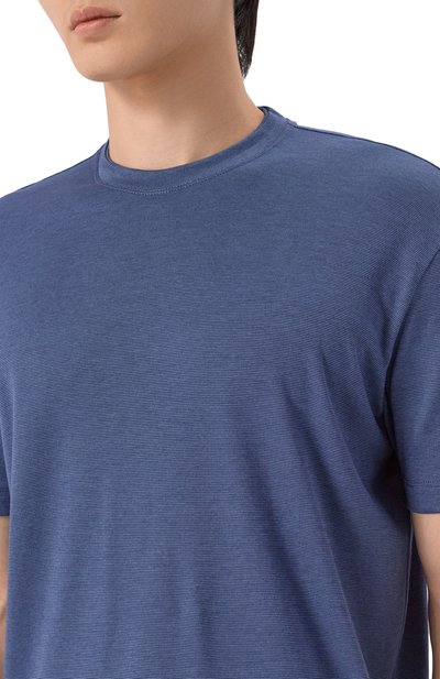 Футболка из хлопка и лиоцелла PAUL&SHARK, арт. 25411026, фото 5