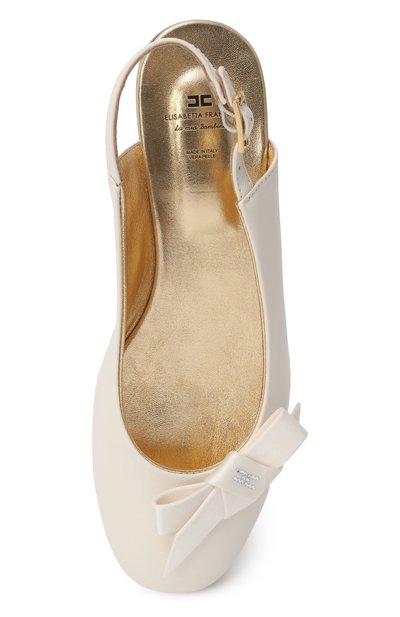 Кожаные балетки ELISABETTA FRANCHI LA MIA BAMBINA, арт. F4A3-E0214-1733698/35-38, фото 4