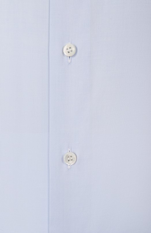 Хлопковая сорочка Brioni RCB10M/0A04Q Голубой  RCB10M/0A04Q Фото 6
