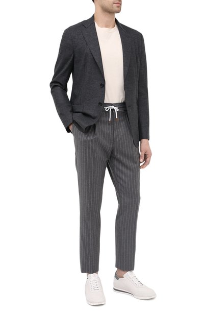 Шерстяной пиджак GIORGIO ARMANI темно-серого цвета по цене 161500 руб., арт. 0WGGG0GS/T01VX, фото 3 Шерстяной пиджак GIORGIO ARMANI, арт. 0WGGG0GS/T01VX, фото 3