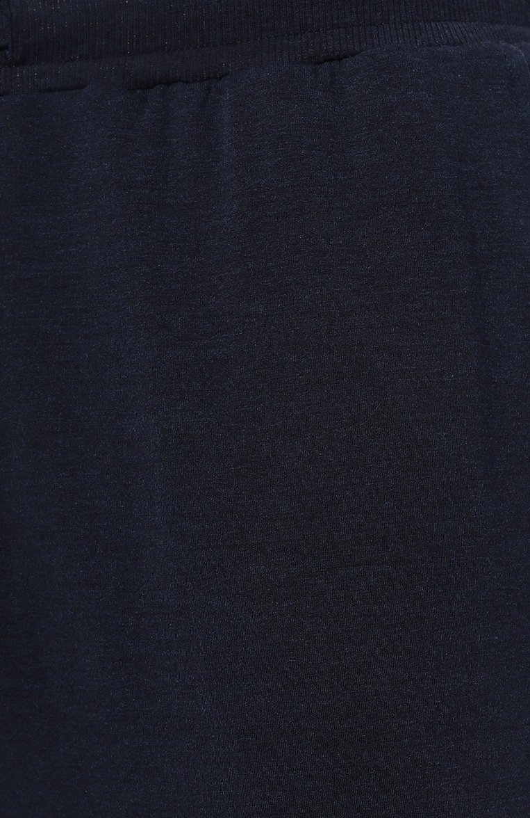 Мужские шорты из вискозы HANRO темно-синего цвета, арт. 075039 | Фото 5 (Кросс-КТ: домашняя одежда; Материал сплава: Проставлено; Нос: Не проставлено; Материал внешний: Вискоза)