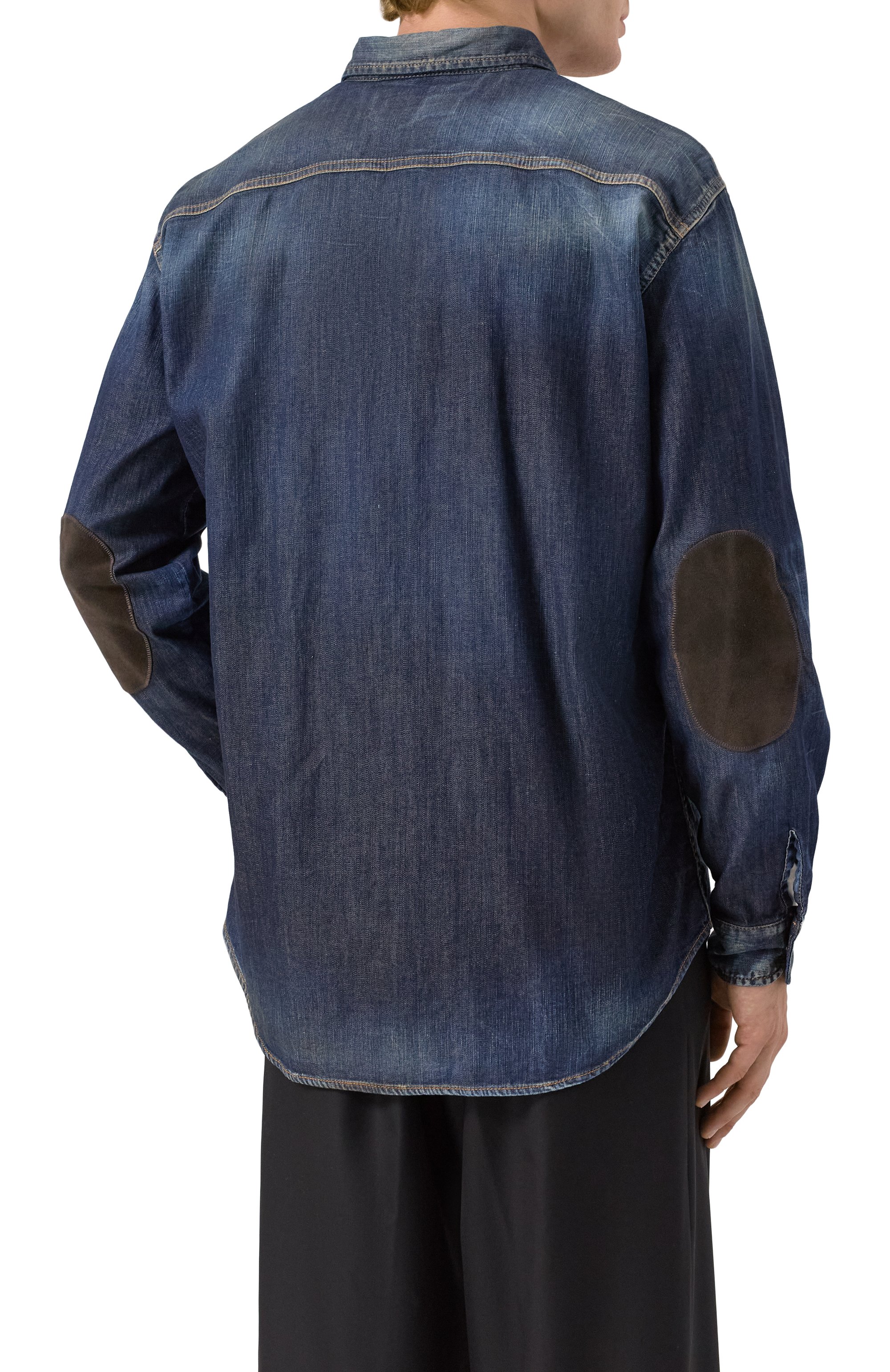 Джинсовая рубашка DSQUARED2, арт. S74DM0951/S30341, фото 4