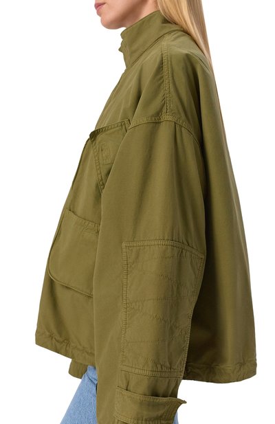 Хлопковая куртка THE ATTICO, арт. 260WCB00103/CCC1230D, фото 5