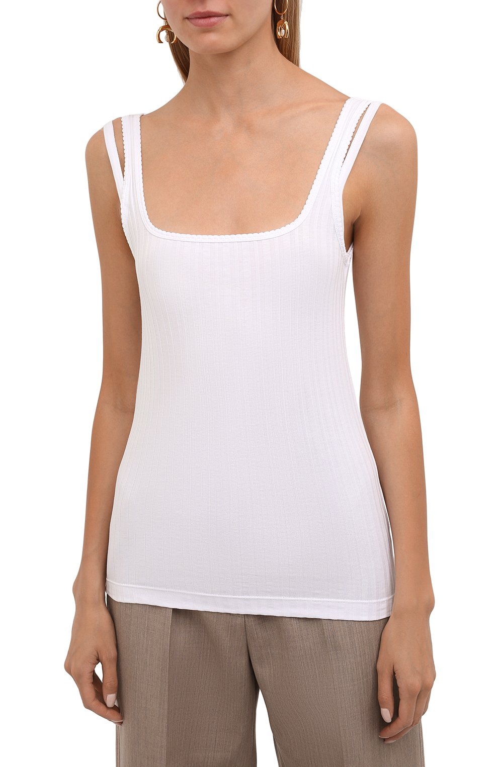 Хлопковая майка HELMUT LANG, арт. L04HW501, фото 3