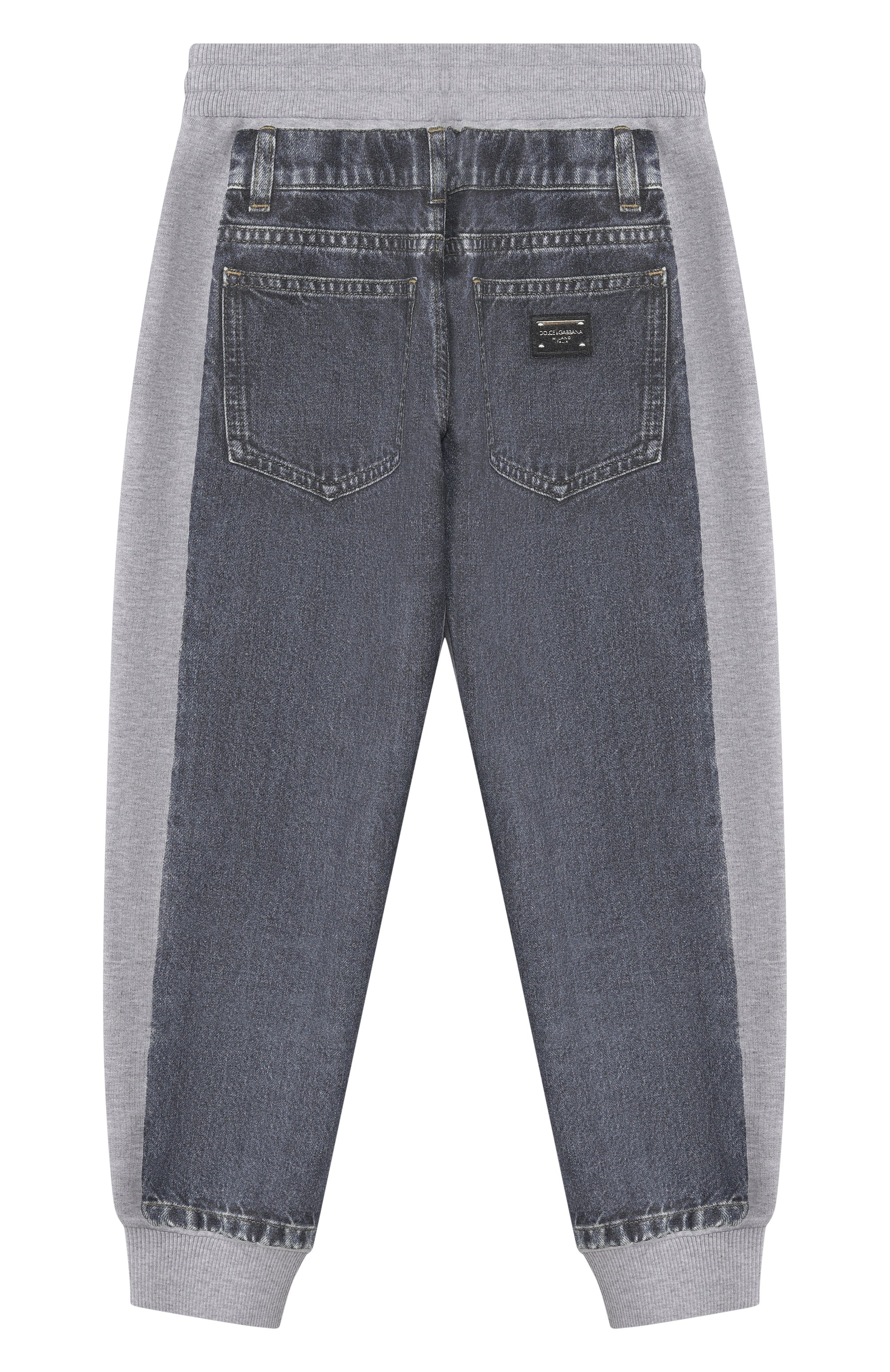 Хлопковые джоггеры DOLCE & GABBANA, арт. L4JPIN/G7PVD_001, фото 2