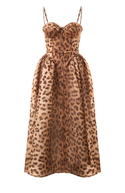 Женское платье изо льна и шелка ZIMMERMANN, арт. 2151DR251