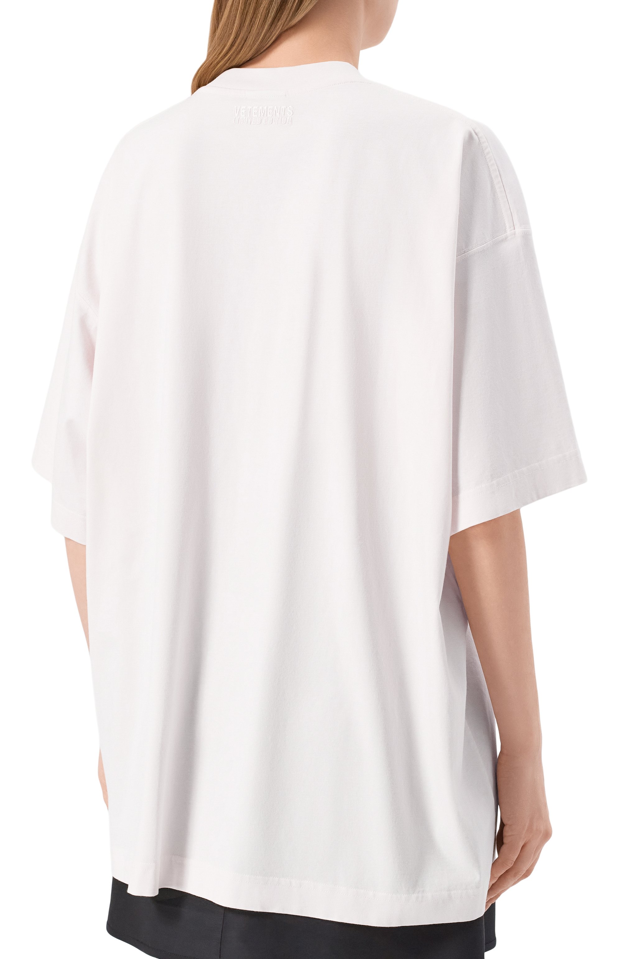 Хлопковая футболка VETEMENTS, арт. ME76TR168V/1200 LIGHT JERSEY, фото 7