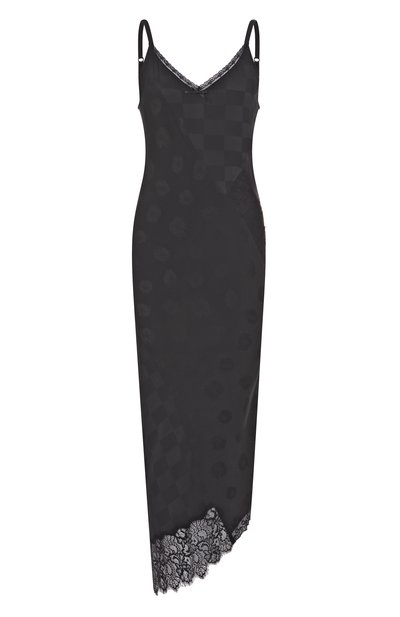 Женское платье из вискозы и шелка MOSCHINO, арт. A0403/5535