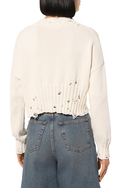 Хлопковый свитер MARNI, арт. GCMD0276A1/UFC652, фото 4