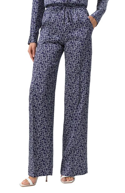 Шелковые брюки KITON, арт. D48122K0926E07, фото 3