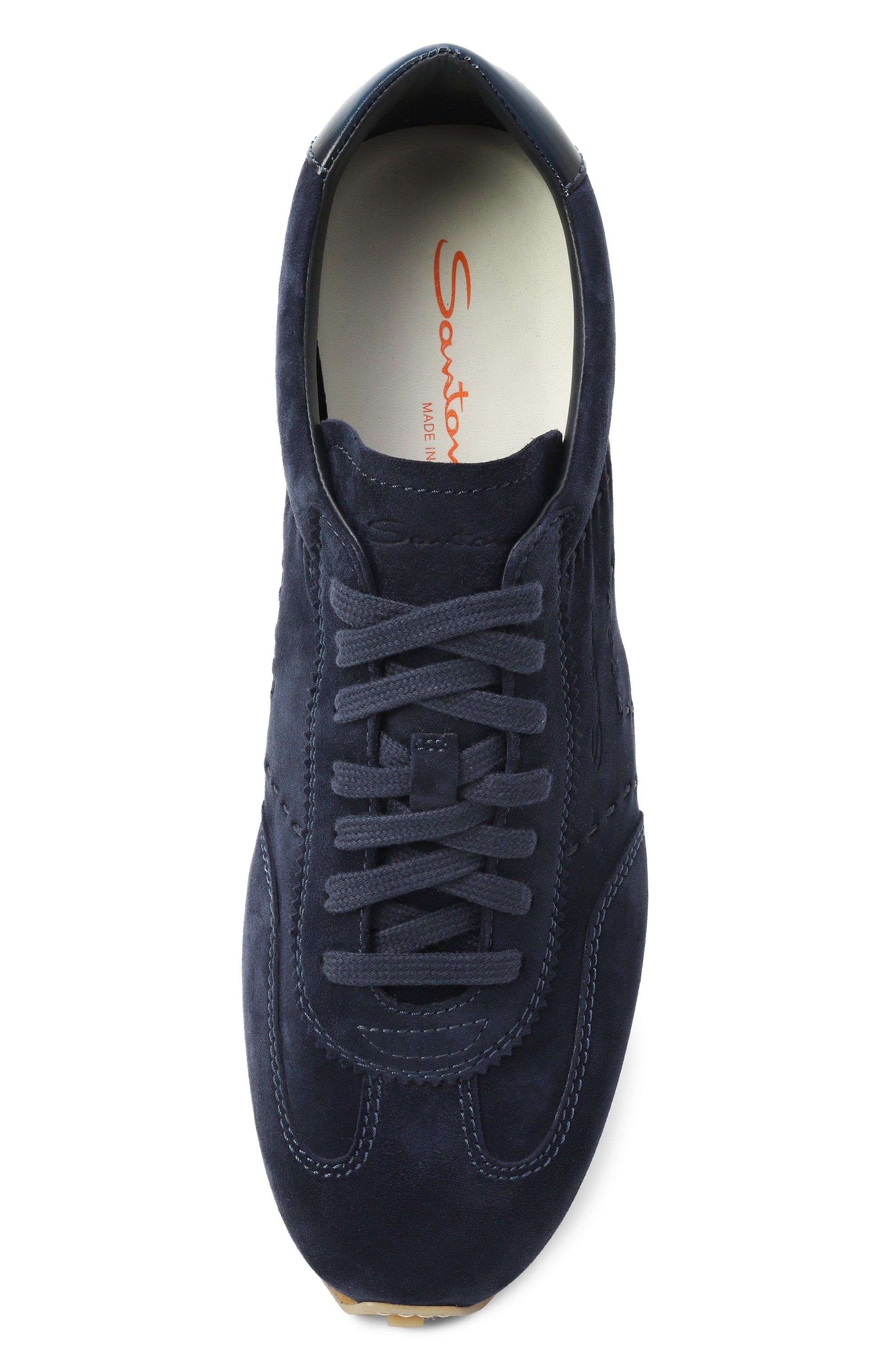 Замшевые кроссовки glove SANTONI, арт. MBGG22080BIFTKCS, фото 6