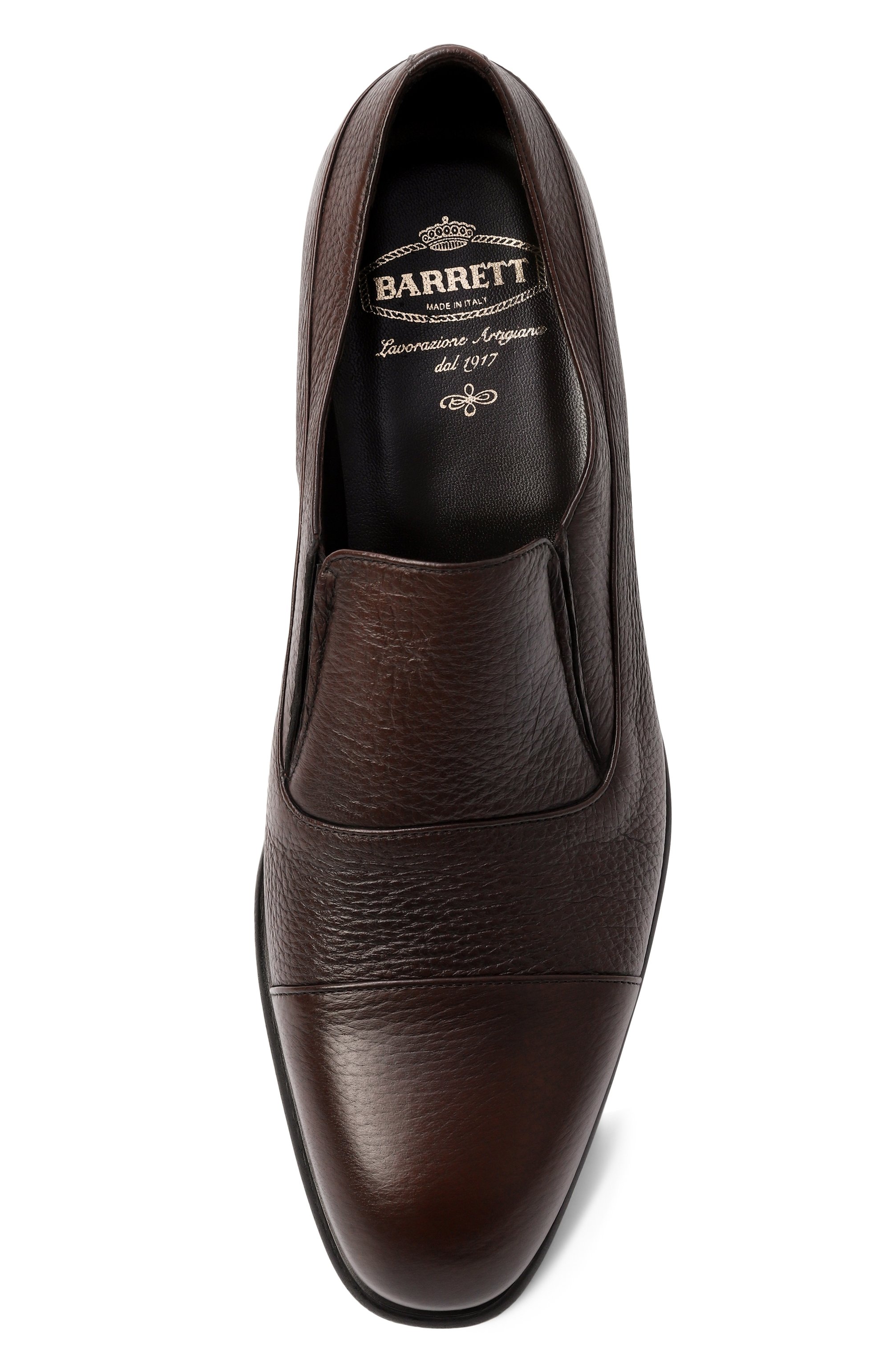 Кожаные лоферы BARRETT, арт. 242U074.20/CERV0 ASP0RT, фото 6
