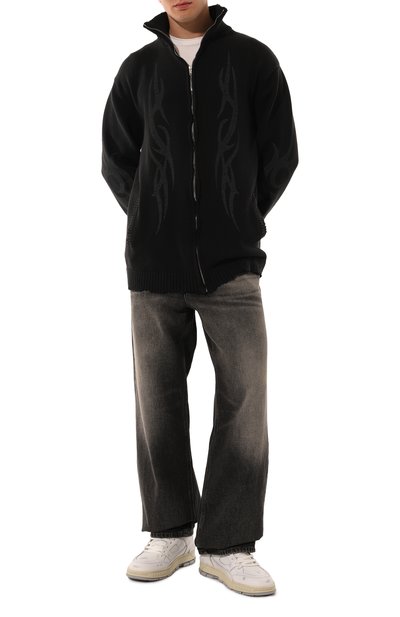 Кардиган BALENCIAGA черного цвета по цене 399500 руб., арт. 808489/T3336, фото 2 Кардиган BALENCIAGA, арт. 808489/T3336, фото 2