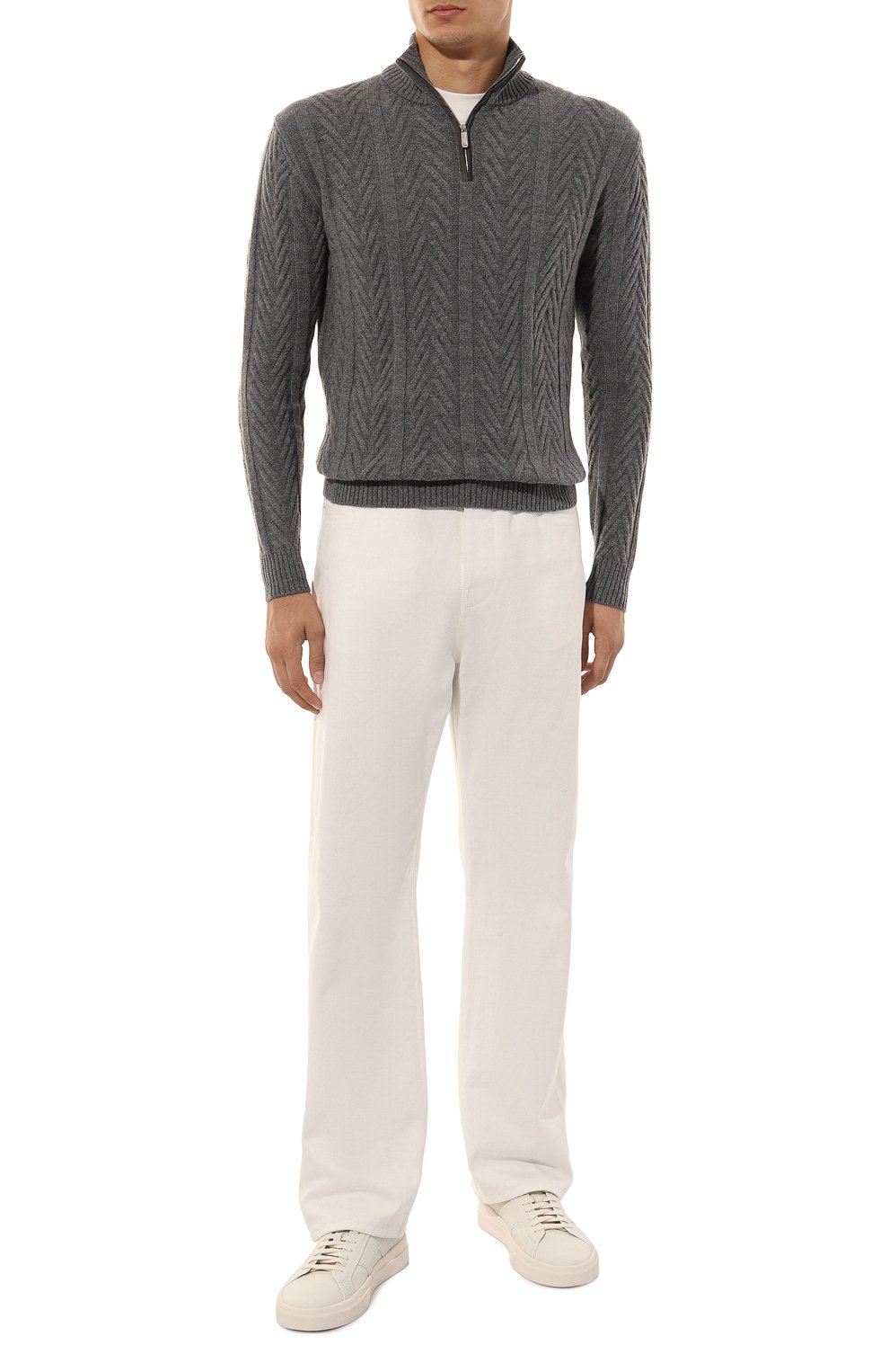 Джемпер из шерсти и кашемира ANDREA CAMPAGNA, арт. WU24-94561A, фото 2