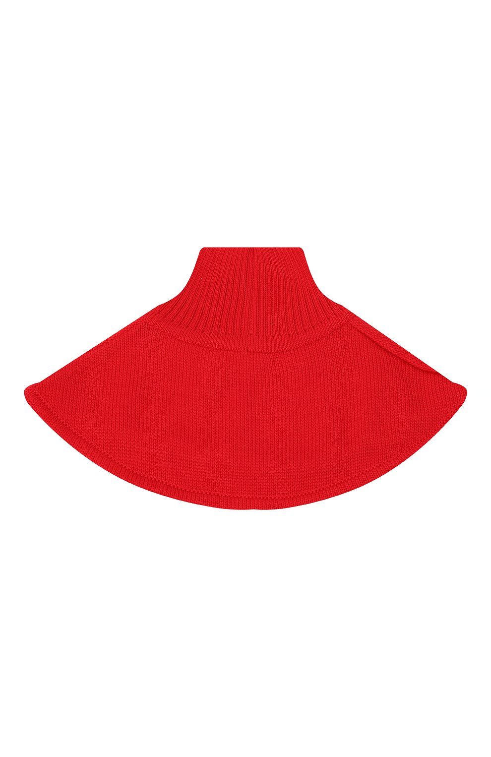 Шерстяной шарф-манишка CATYA красного цвета по цене 10800 руб., арт. 327731, фото 2 Шерстяной шарф-манишка CATYA, арт. 327731, фото 2