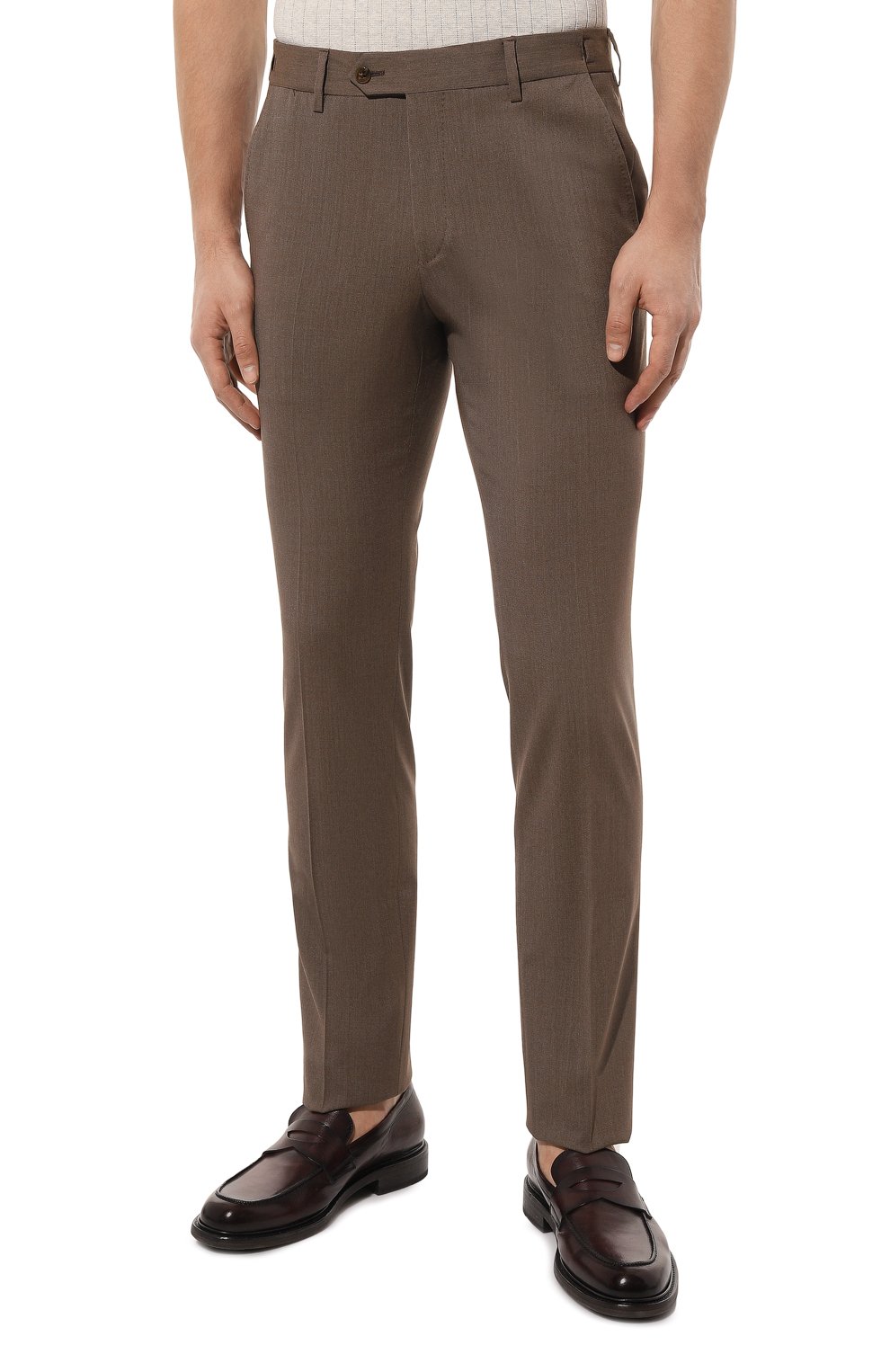 Шерстяные брюки CORNELIANI, арт. 914B08-3118565, фото 3